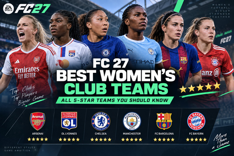 FC 27 Best Women's Club Teams